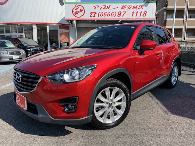 マツダ Cx 5 2 2ディーゼルターボxd Lパッケージ 13 ワインレッド 中古車情報 中古車買取 中古車査定のアップル