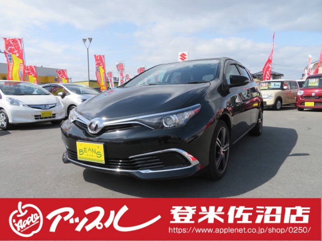 トヨタ オーリス 1 5 150x 15 ブラック 中古車情報 中古車買取 中古車査定のアップル